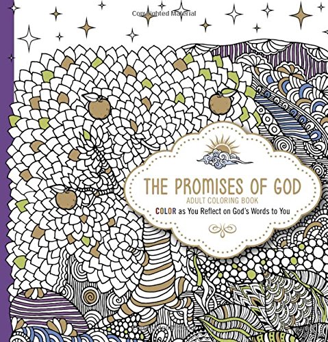 The Promises Of God Adult Coloring Book Color As You